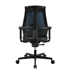 Sitness X Back - Profi Bürostuhl Schwarz Blau/Schwarz