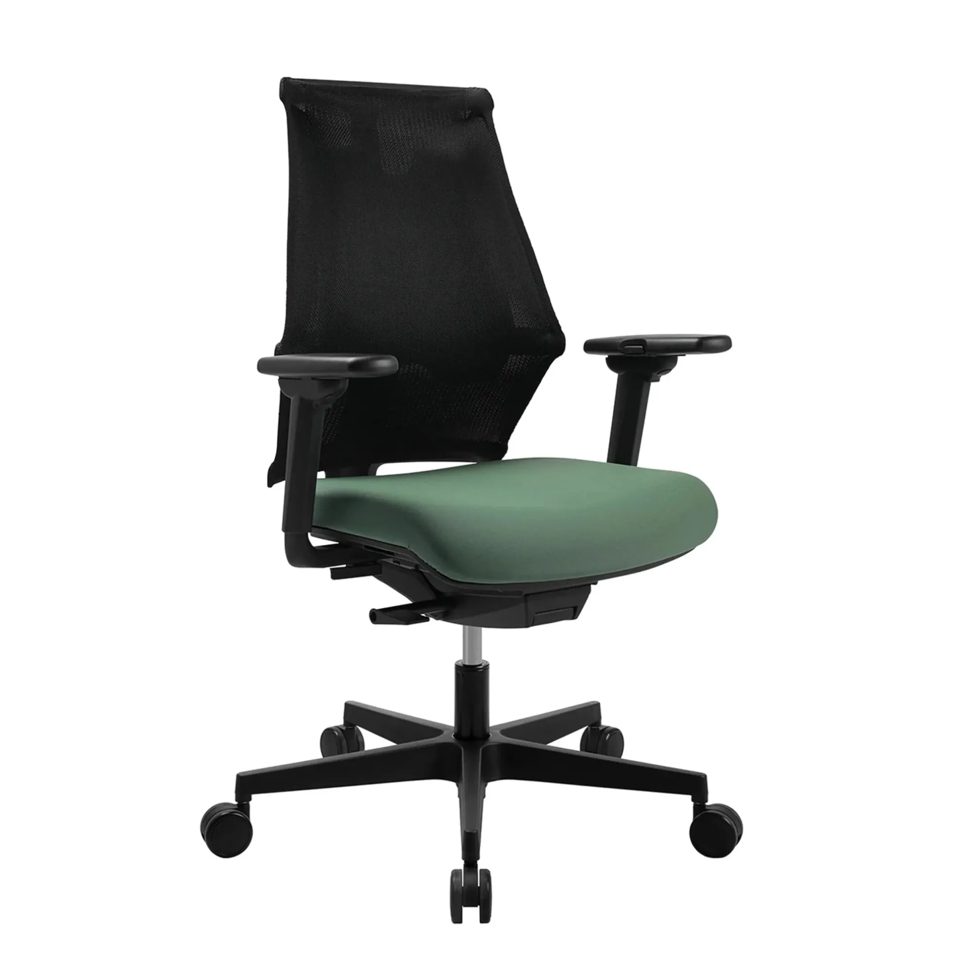 Sitness X Back - Profi Bürostuhl Schwarz Grün/Schwarz