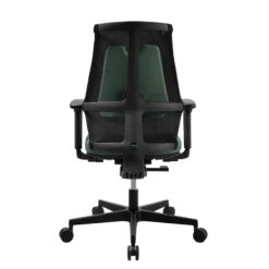 Sitness X Back - Profi Bürostuhl Schwarz Grün/Schwarz