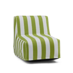 Sitzolo Air - Luftsofa Grün/Weiß