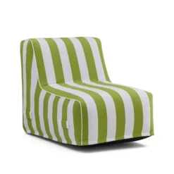 Sitzolo Air - Luftsofa Grün/Weiß