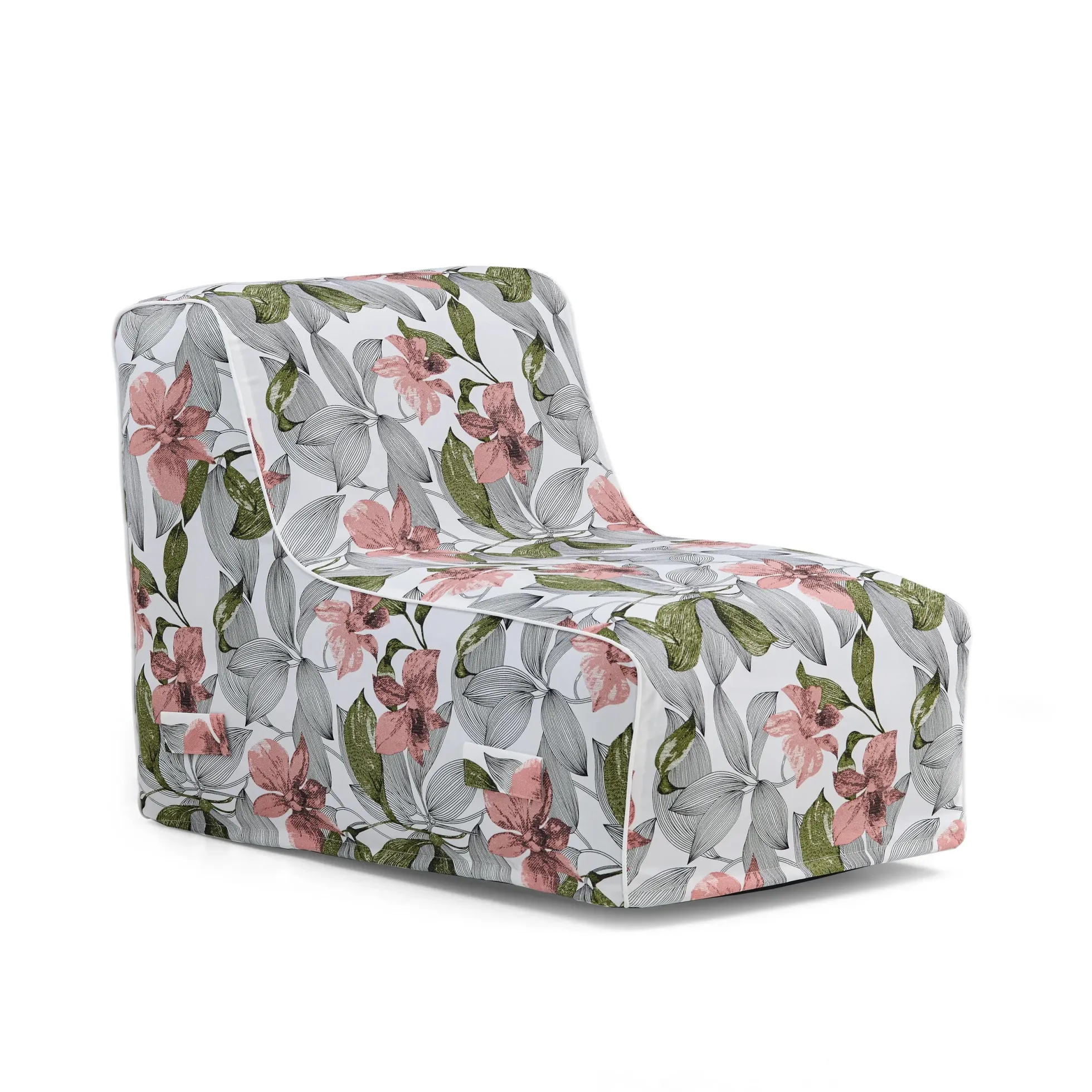 Sitzolo Air - Luftsofa Weiß/Grau/Rosa