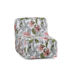 Sitzolo Air - Luftsofa Weiß/Grau/Rosa