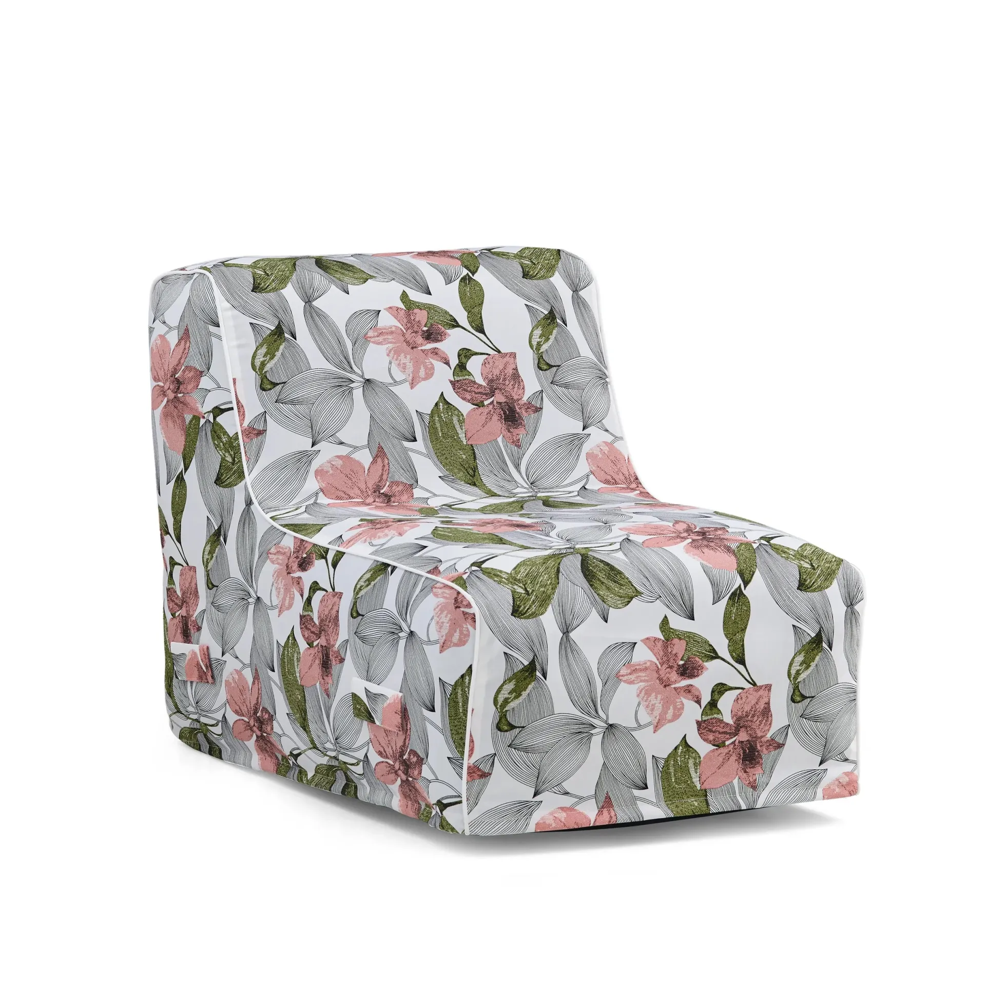 Sitzolo Air - Luftsofa Weiß/Grau/Rosa