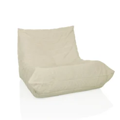 Sitzolo | Cord - Loungesessel Beige