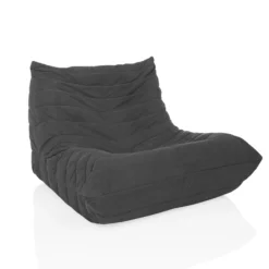 Sitzolo | Cord - Loungesessel Grau