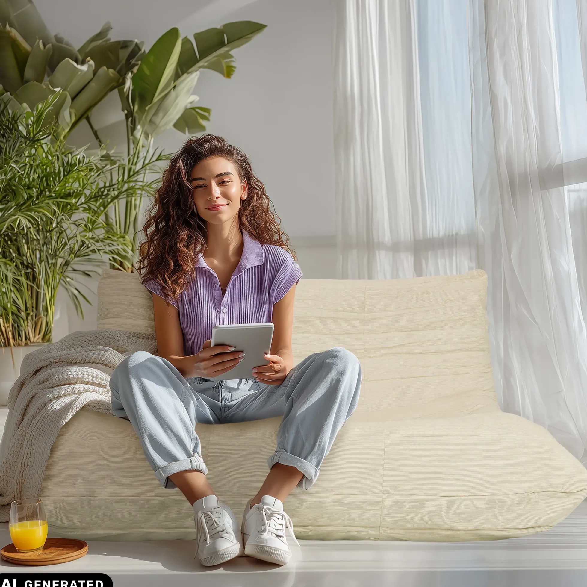 Sitzolo 2 - Loungesessel Beige