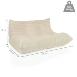 Sitzolo 2 - Loungesessel Beige