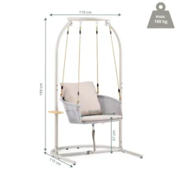 Skylo - Hängesessel Beige