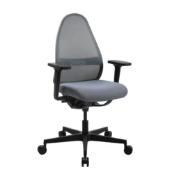 Soft Sitness Art - Profi Bürostuhl Grau