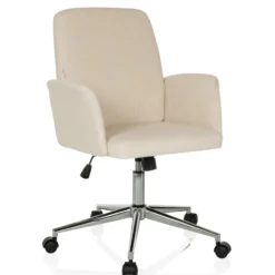 SOLAO CORD - Home Office Bürostuhl Beige