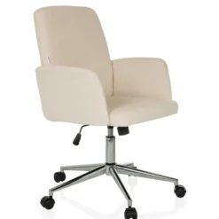 SOLAO CORD - Home Office Bürostuhl Beige