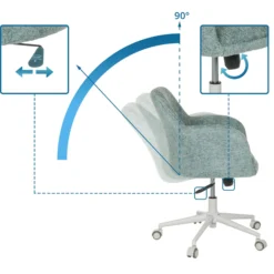 SOLAO HOME - Home Office Bürostuhl Mint
