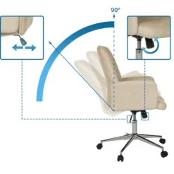 SOLAO 400 - Home Office Bürostuhl Beige