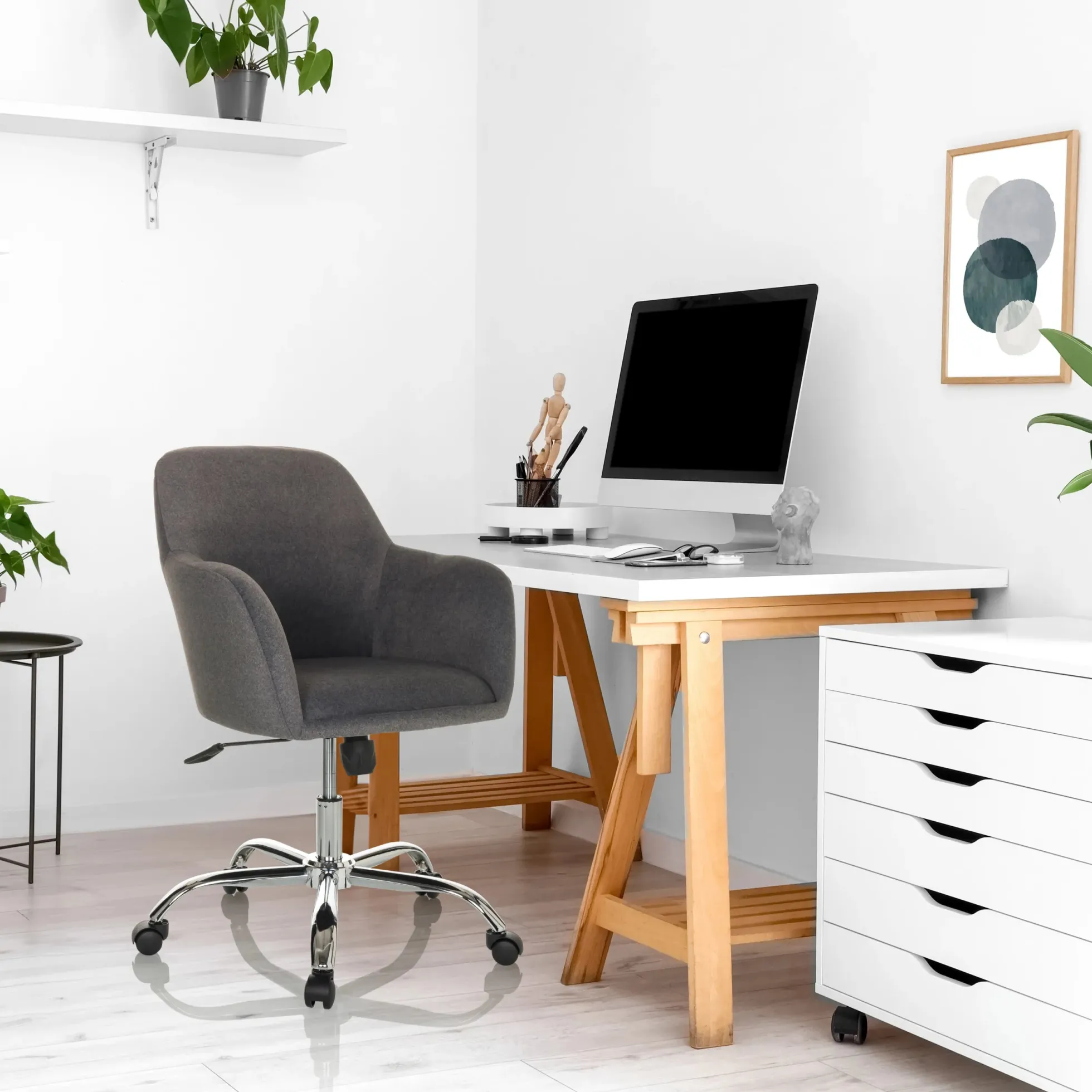 SOLAO 300 - Home Office Bürostuhl Dunkelgrau