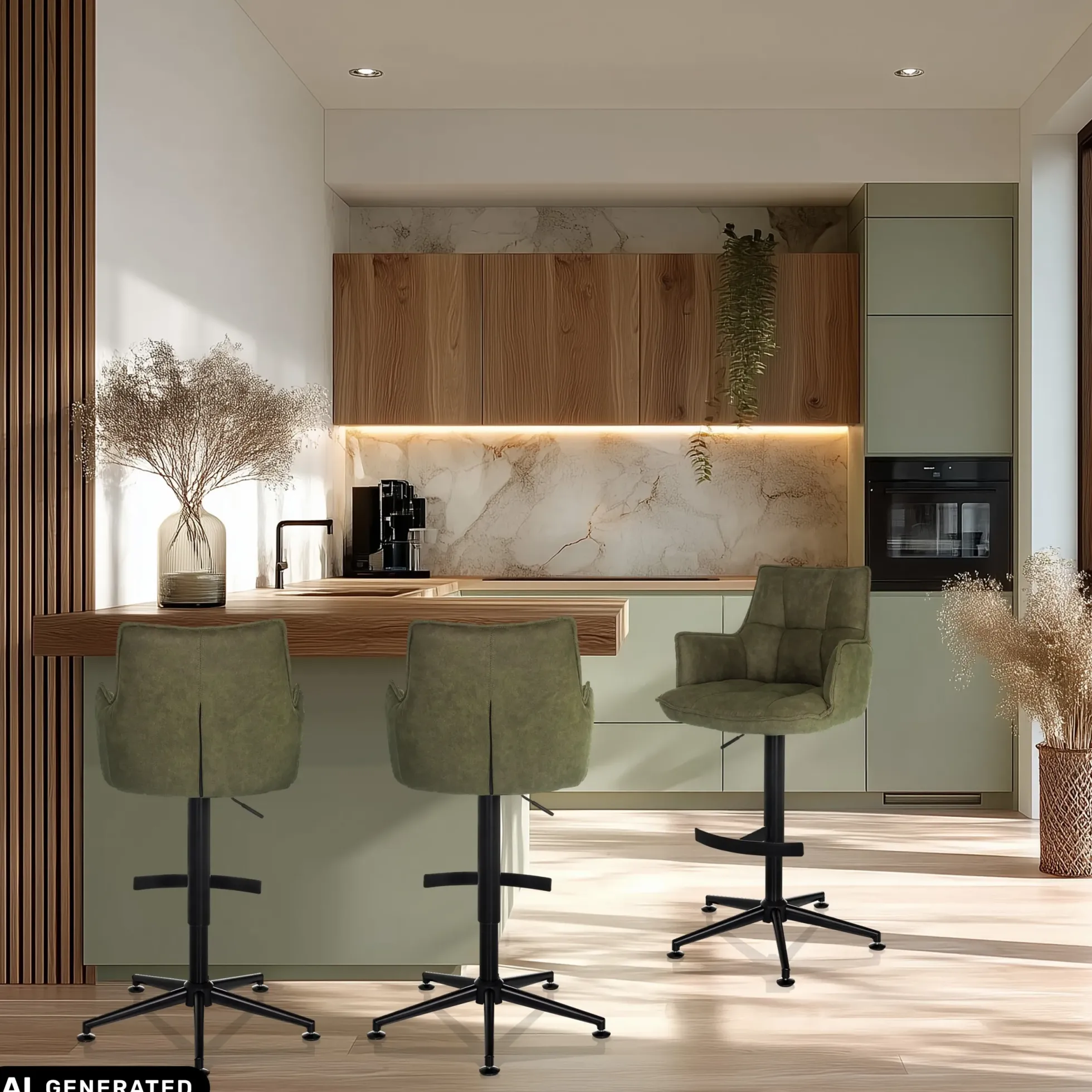 SOLAO LIFE HIGH - Barhocker Grün