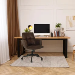 SOLAO LIFE - Home Office Bürostuhl Dunkelbraun