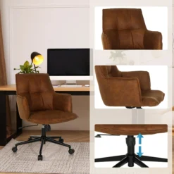 SOLAO LIFE - Home Office Bürostuhl Braun