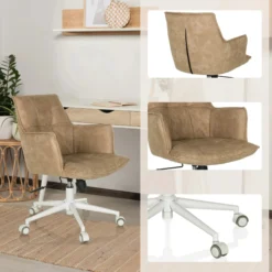 SOLAO LIFE W - Home Office Bürostuhl Beige