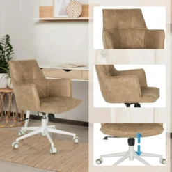 SOLAO LIFE W - Home Office Bürostuhl Beige