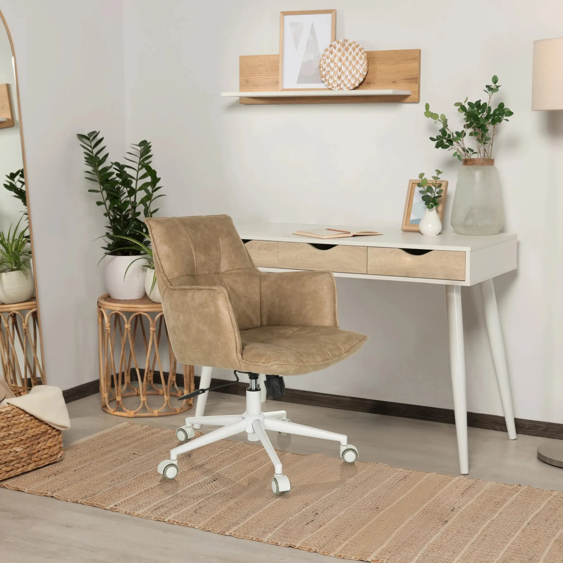 SOLAO LIFE W - Home Office Bürostuhl Beige