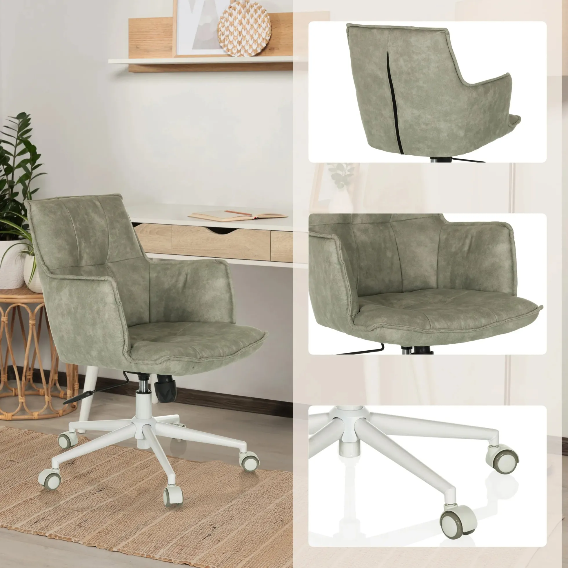 SOLAO LIFE W - Home Office Bürostuhl Grau