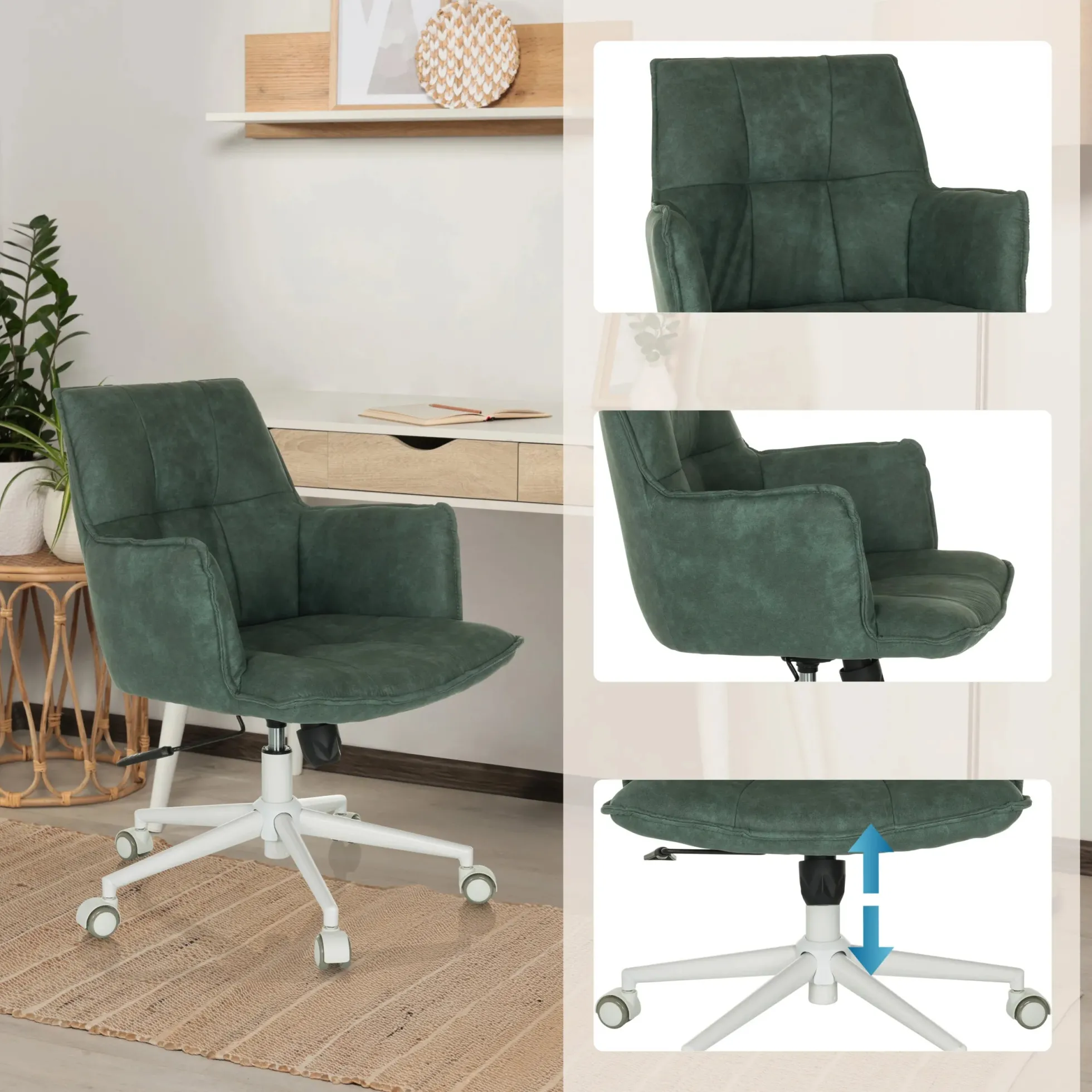 SOLAO LIFE W - Home Office Bürostuhl Mint