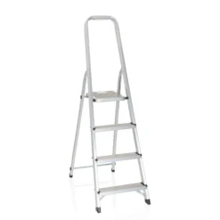 SOLID II | 4 Stufen - Klappleiter Aluminium