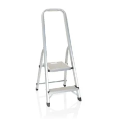 SOLID I | 2 Stufen - Klappleiter Aluminium