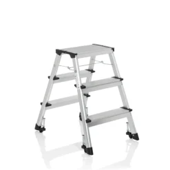 SOLID IV | 3 Stufen - Klappleiter Aluminium