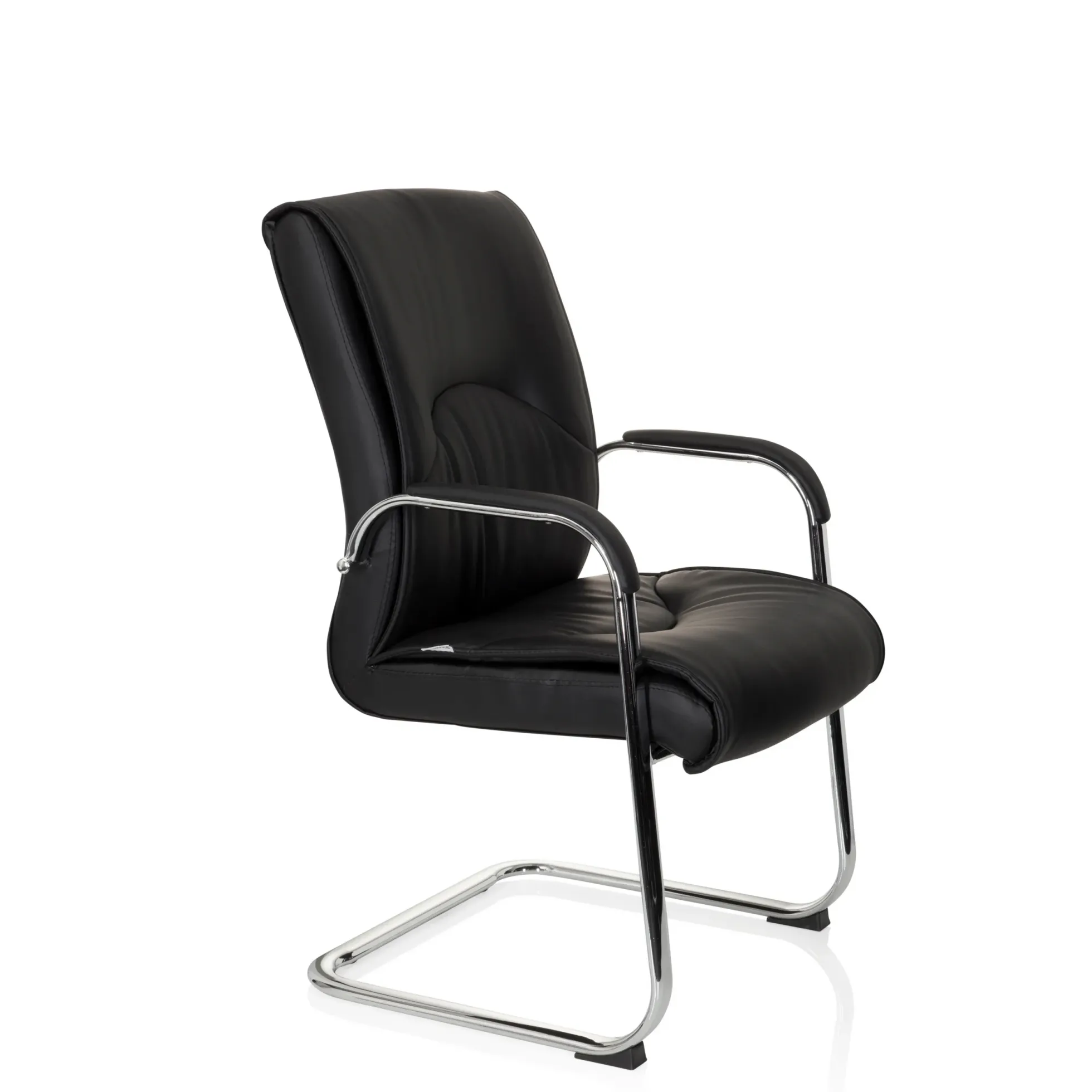 SOVRANO V - Freischwinger Schwarz