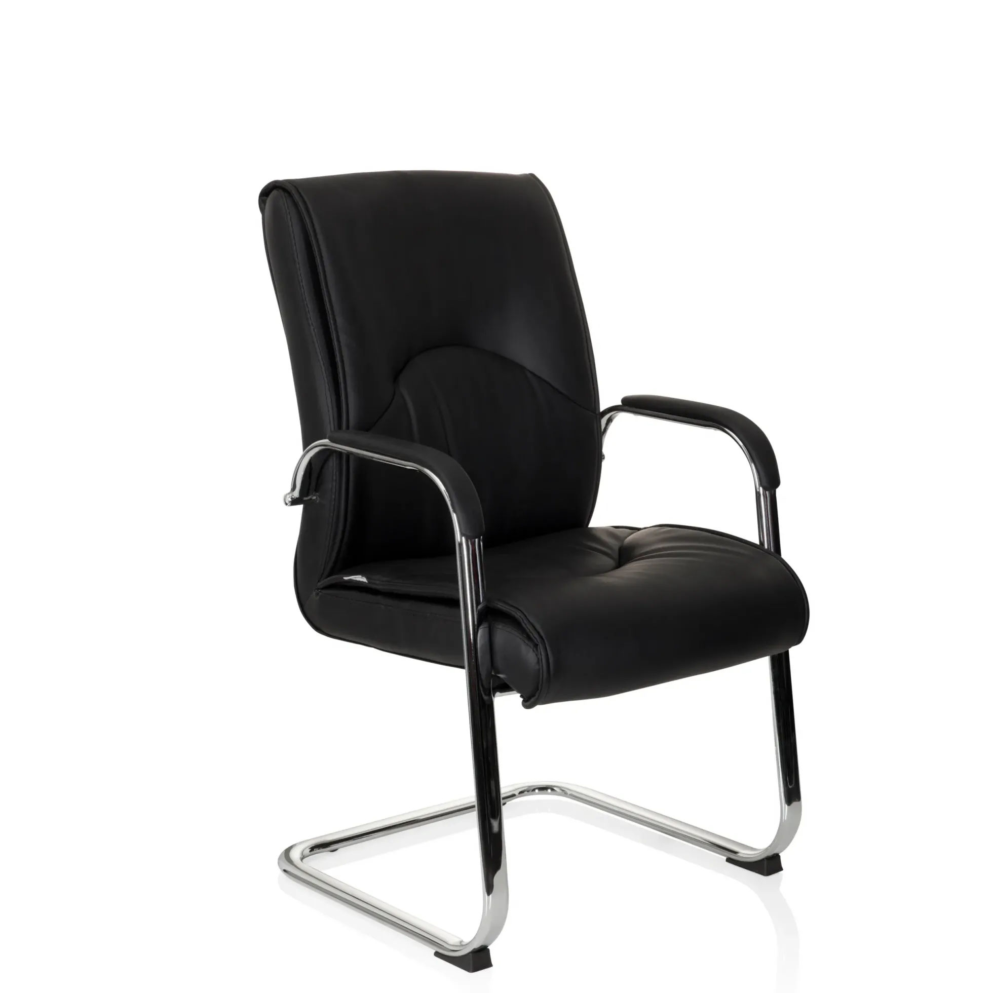 SOVRANO V - Freischwinger Schwarz