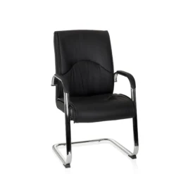 SOVRANO V - Freischwinger Schwarz