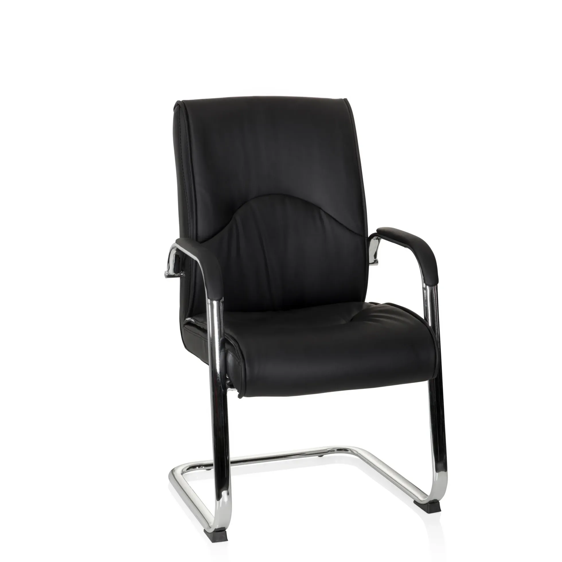 SOVRANO V - Freischwinger Schwarz