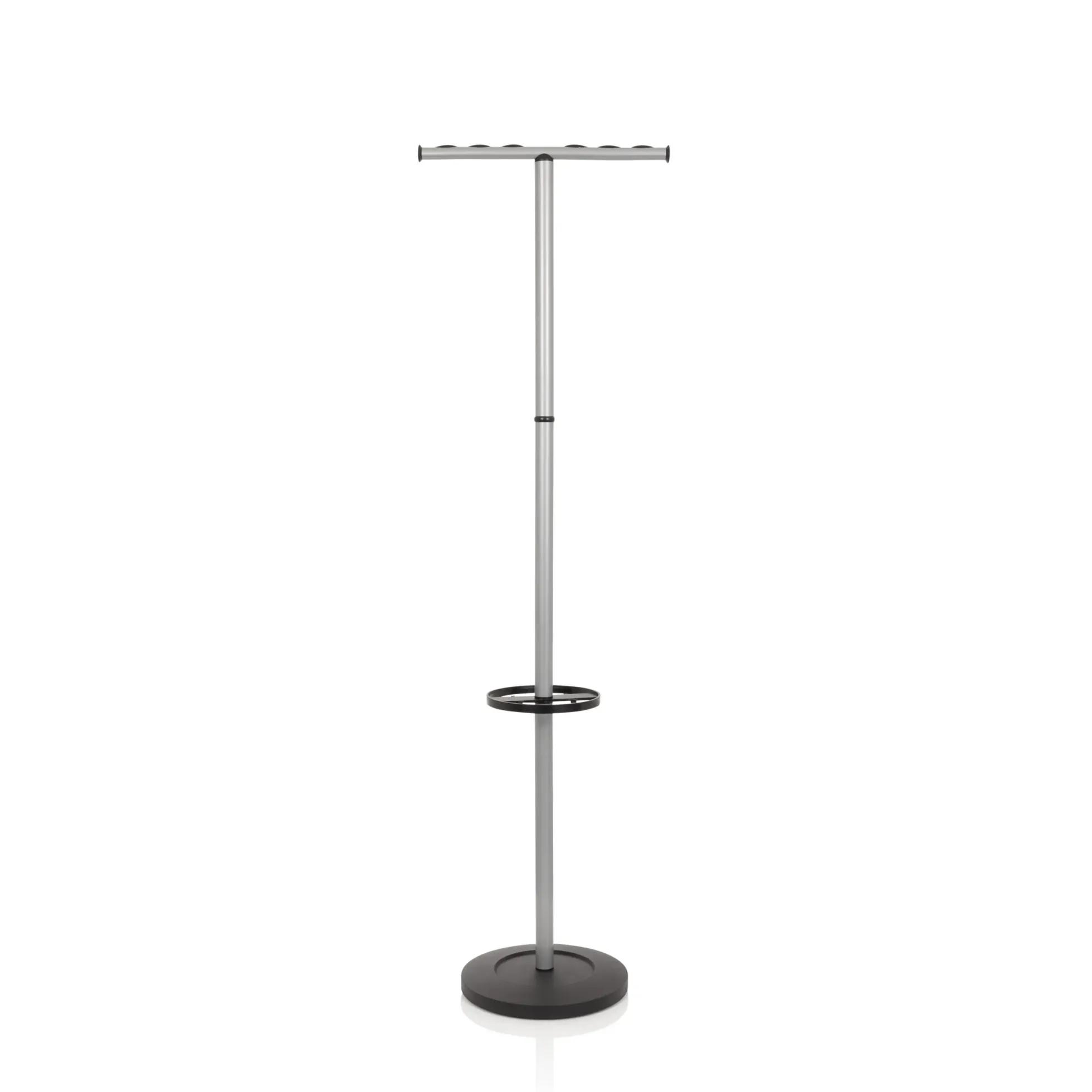 SPACE I - Garderobenständer Silber