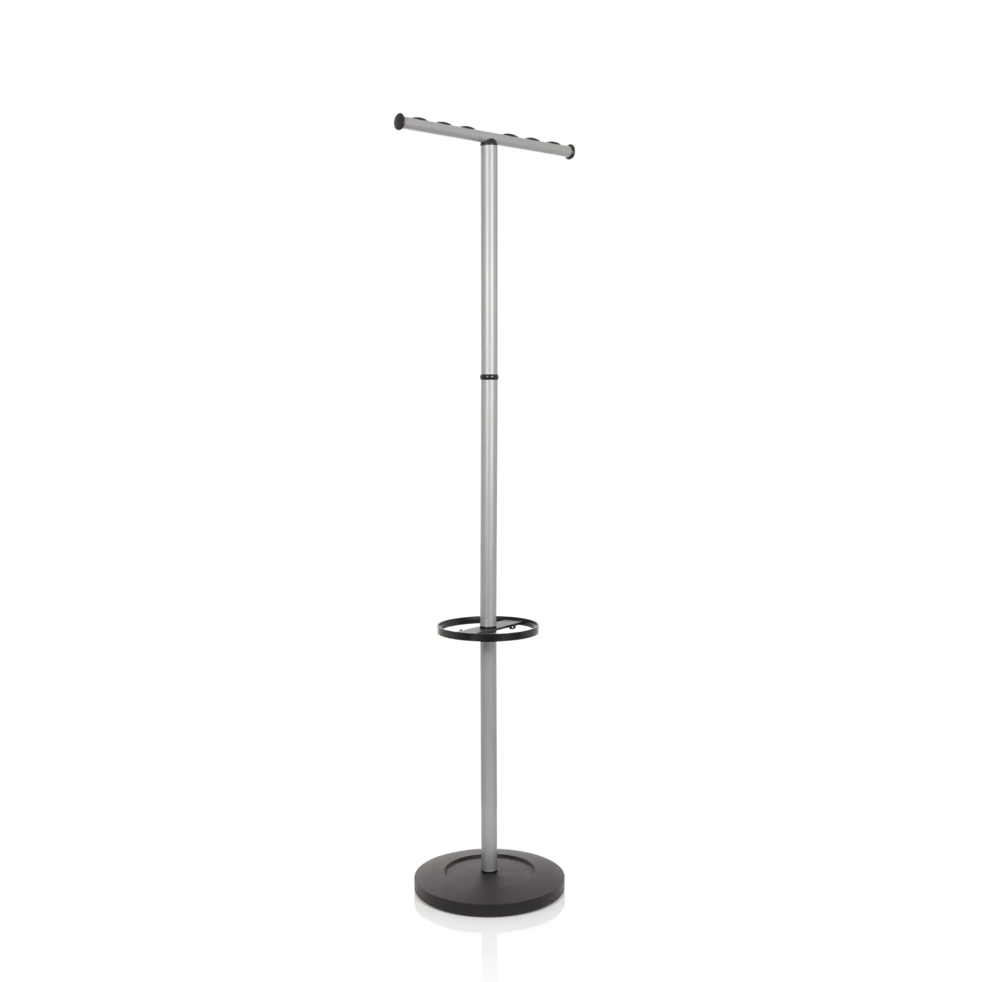 SPACE I - Garderobenständer Silber
