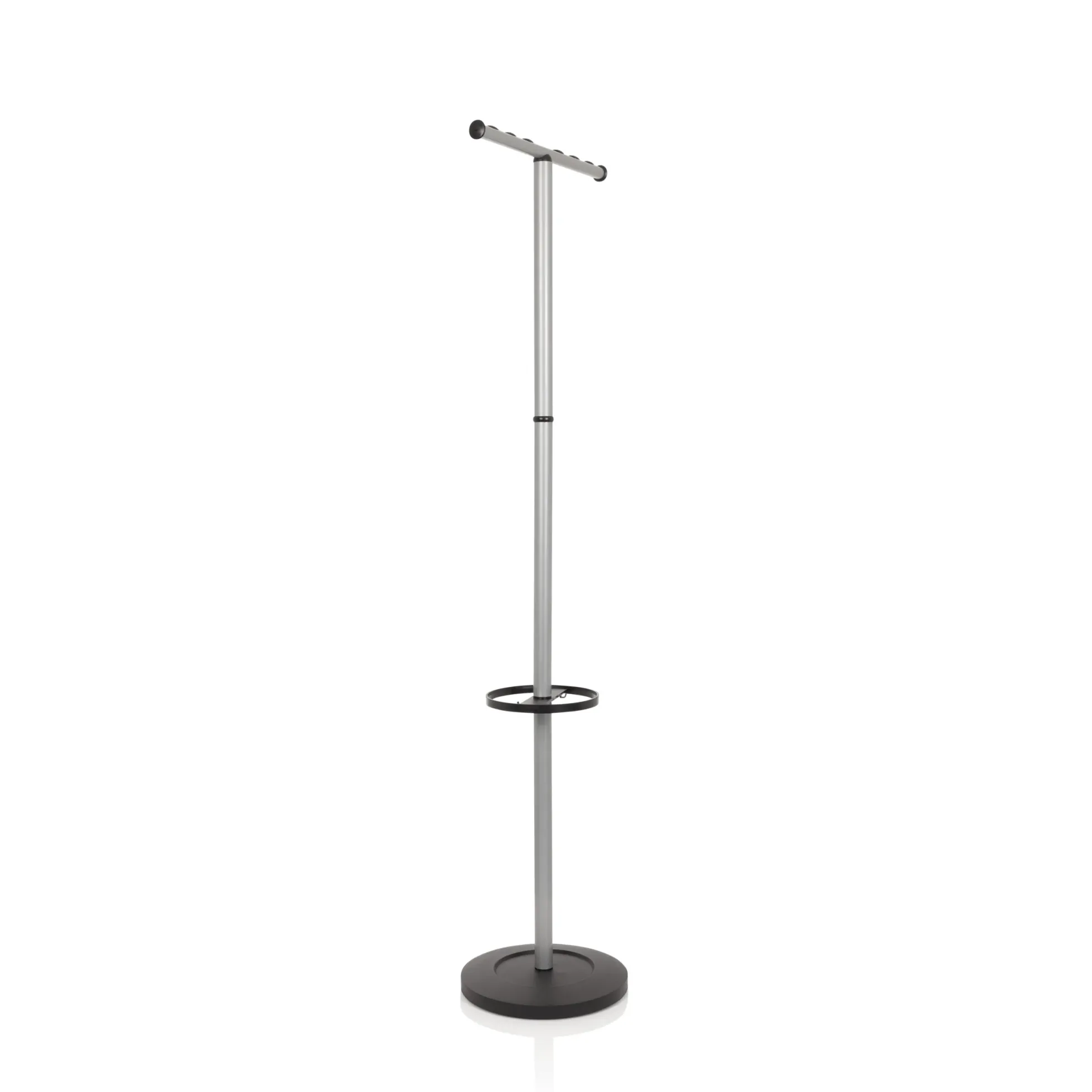 SPACE I - Garderobenständer Silber