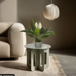 Spathiphyllum 1 - Kunstpflanze Grün