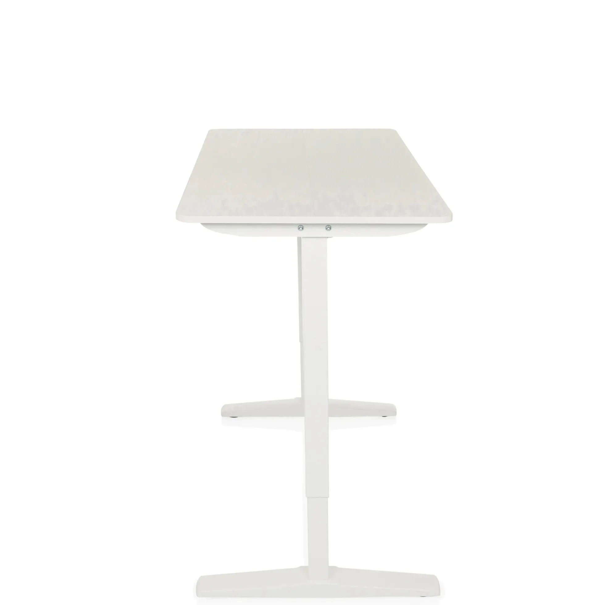 STAND BASIC - Elektrisch höhenverstellbarer Schreibtisch 120 x 60 Weiß