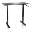 STAND CR - Stehschreibtisch Schwarz