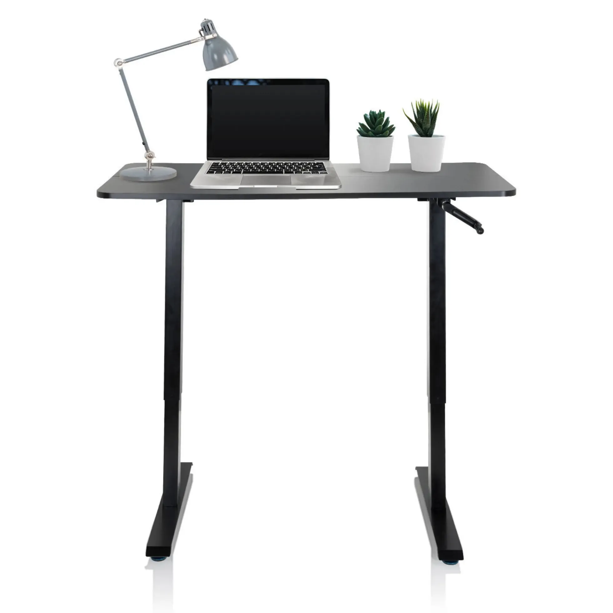 STAND CR - Stehschreibtisch Schwarz