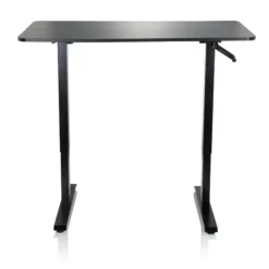 STAND CR - Stehschreibtisch Schwarz