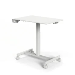 Stand K - Stehschreibtisch Weiß