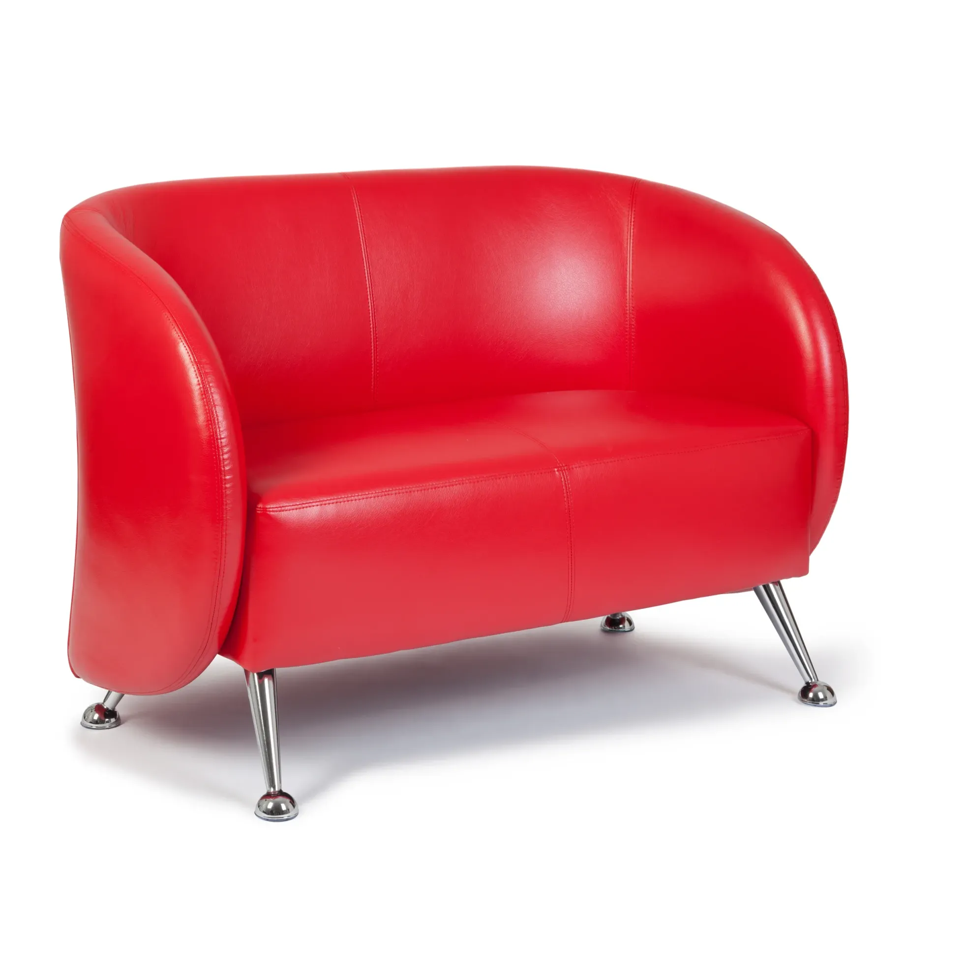 ST. LUCIA | 2-Sitzer - Lounge Sofa Rot