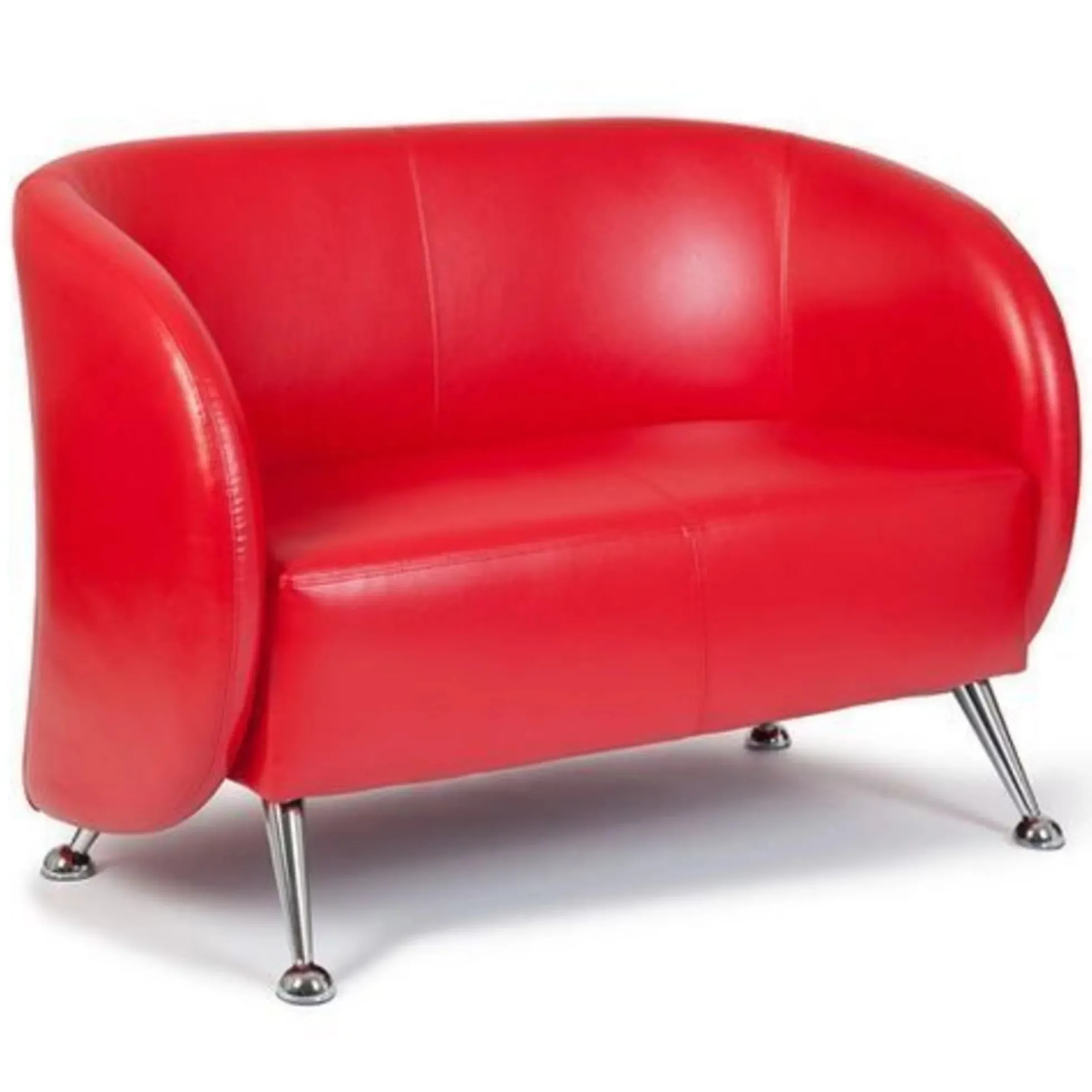 ST. LUCIA | 2-Sitzer - Lounge Sofa Rot