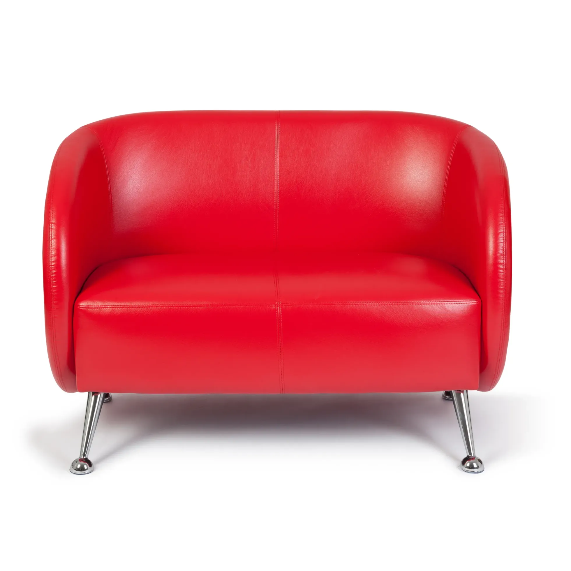 ST. LUCIA | 2-Sitzer - Lounge Sofa Rot