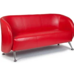 ST. LUCIA | 3-Sitzer - Lounge Sofa Rot