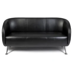 ST. LUCIA | 3-Sitzer - Lounge Sofa Schwarz