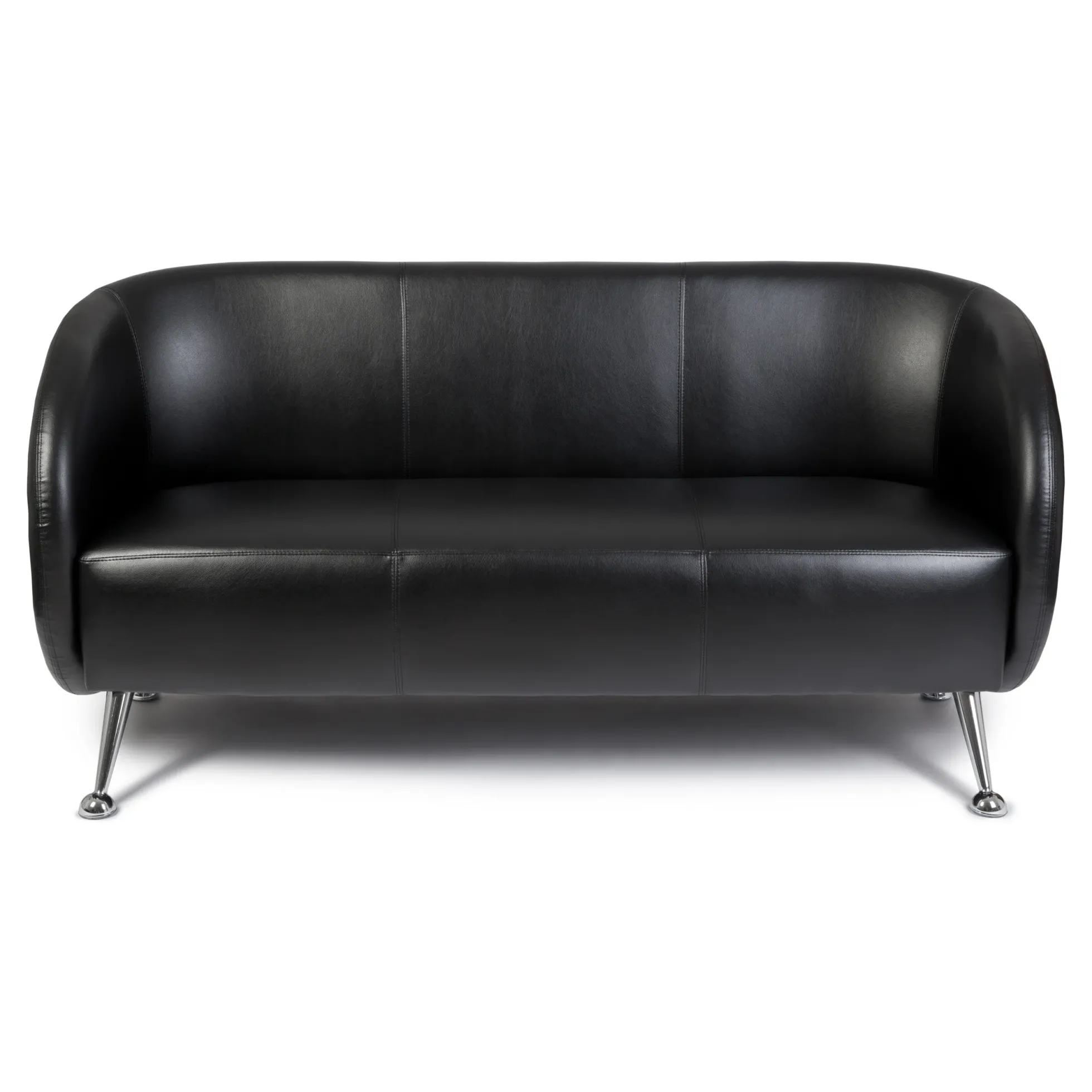 ST. LUCIA | 3-Sitzer - Lounge Sofa Schwarz