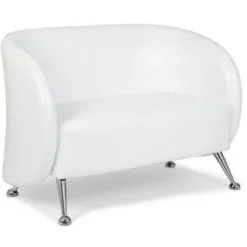 ST. LUCIA | 2-Sitzer - Lounge Sofa Weiß